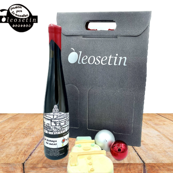 Pack regalo 4 botellas vino de pitarra familia Oleosetin Robledillo de Gata